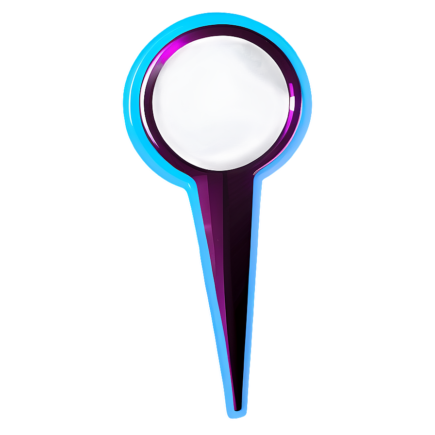 Neon Location Pin Png Wnc PNG Image