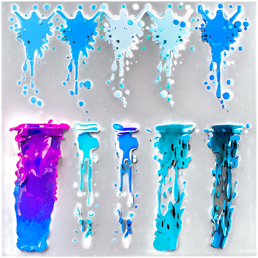 Neon Paint Splash Png Ngd35 PNG Image