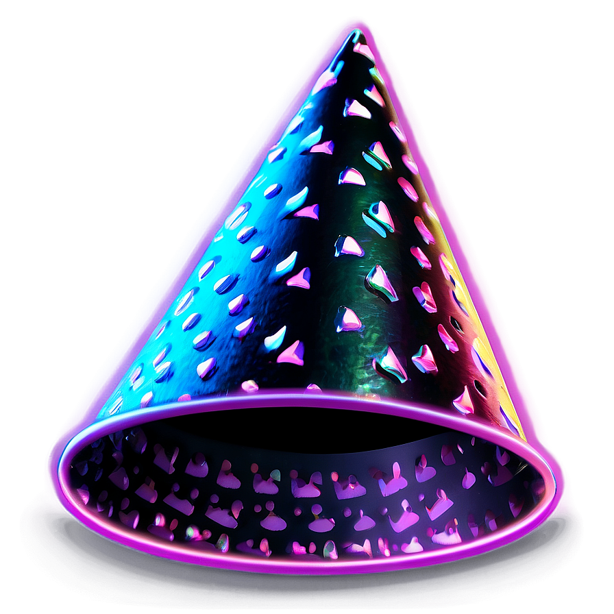 Neon Party Hat Png 05042024 PNG Image