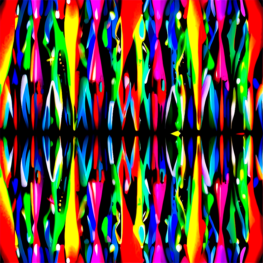 Neon Pattern Design Png 06282024 PNG Image