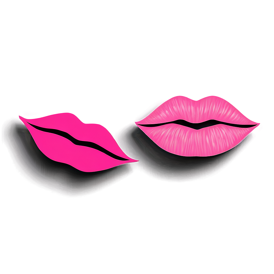 Neon Pink Lips Png Ihj96 PNG Image