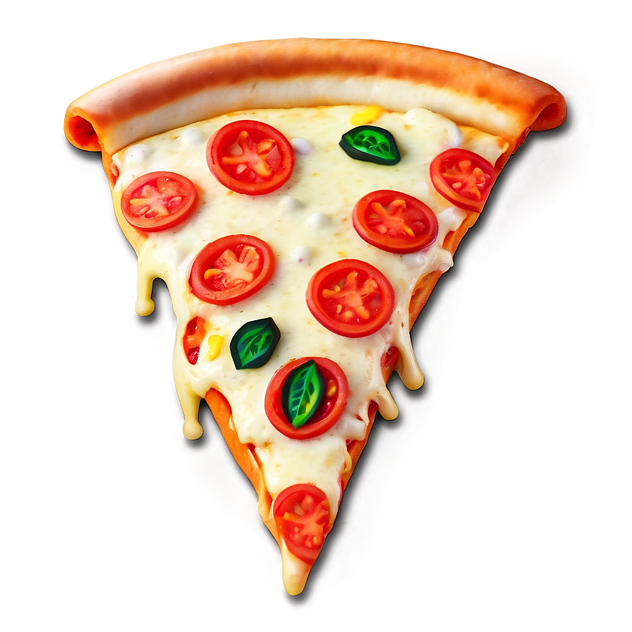 Neon Pizza Emoji Png 4 PNG Image