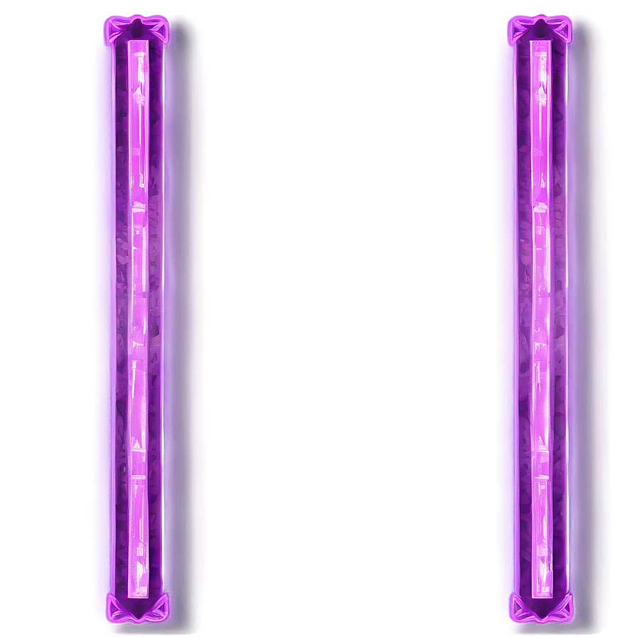 Neon Purple Glow Border Png 2 PNG Image