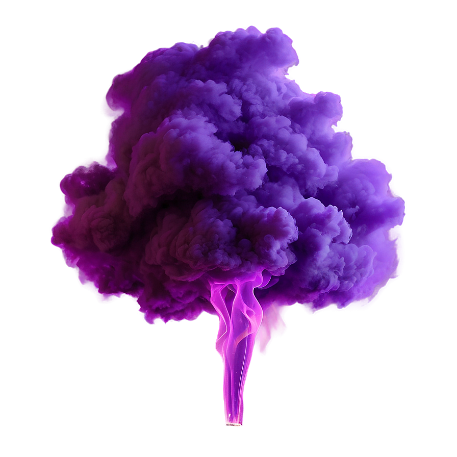 Neon Purple Smoke Png Qoh PNG Image