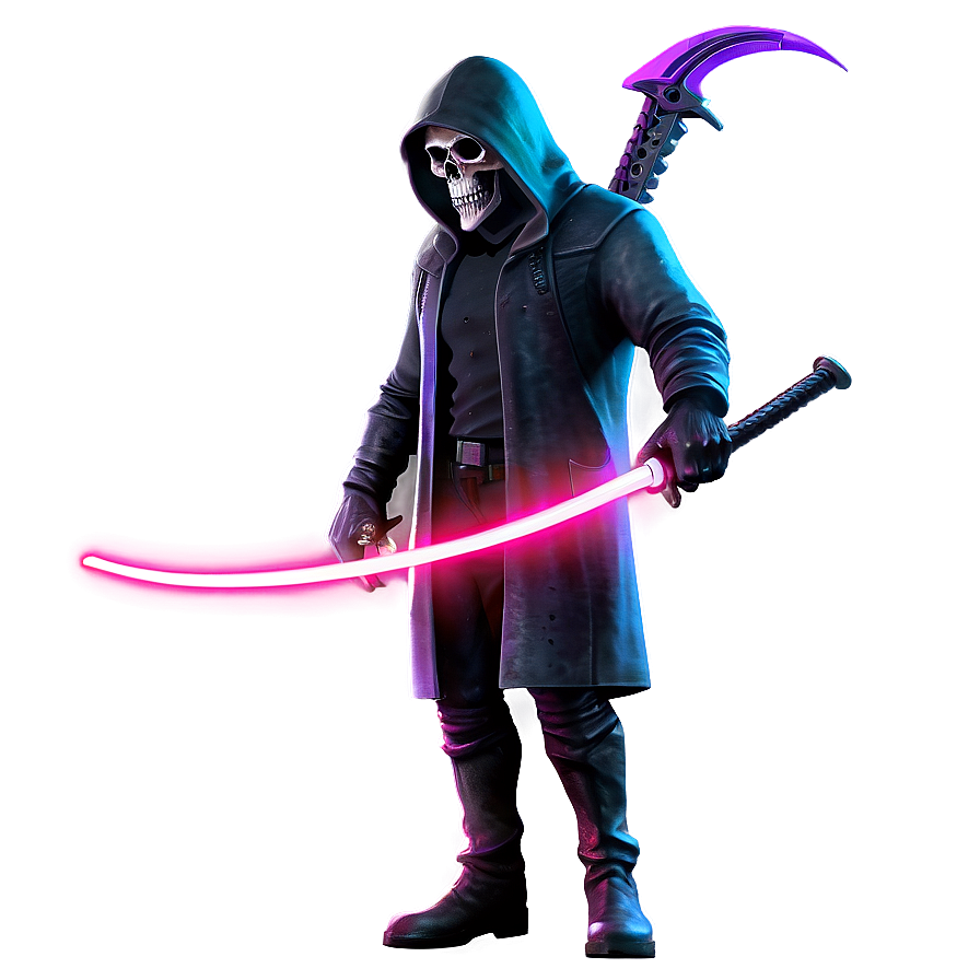 Neon Reaper Png 06112024 PNG Image