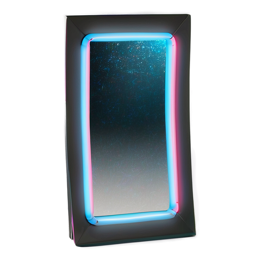 Neon Rectangle Ambiance Png Nla PNG Image