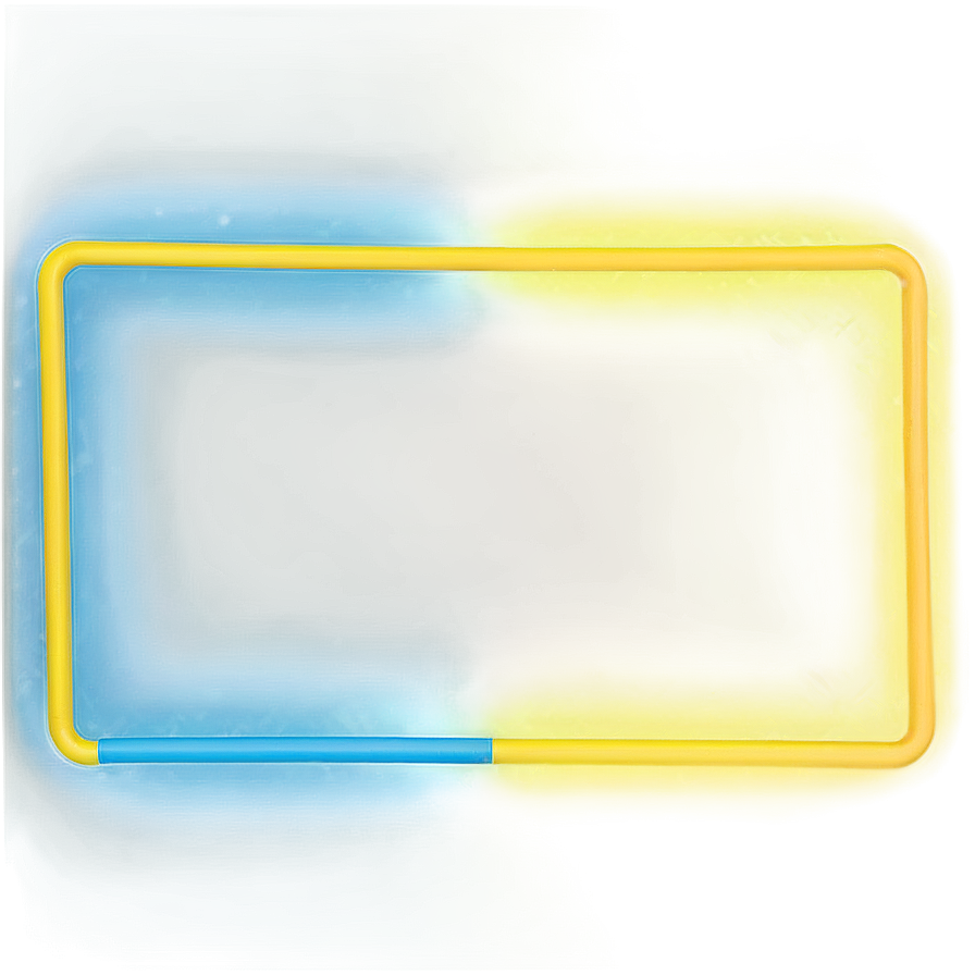 Neon Rectangle Art Png 20 PNG Image