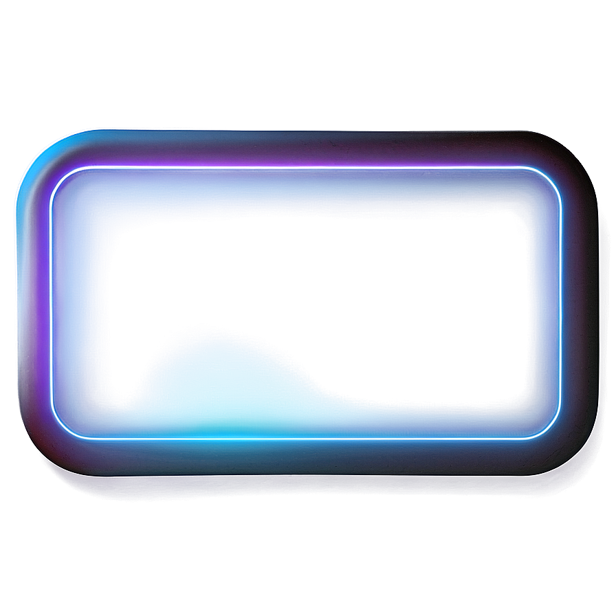 Neon Rectangle Element Png Txl82 PNG Image