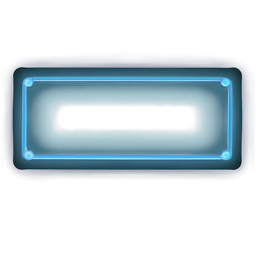 Neon Rectangle Highlight Png 06272024 PNG Image