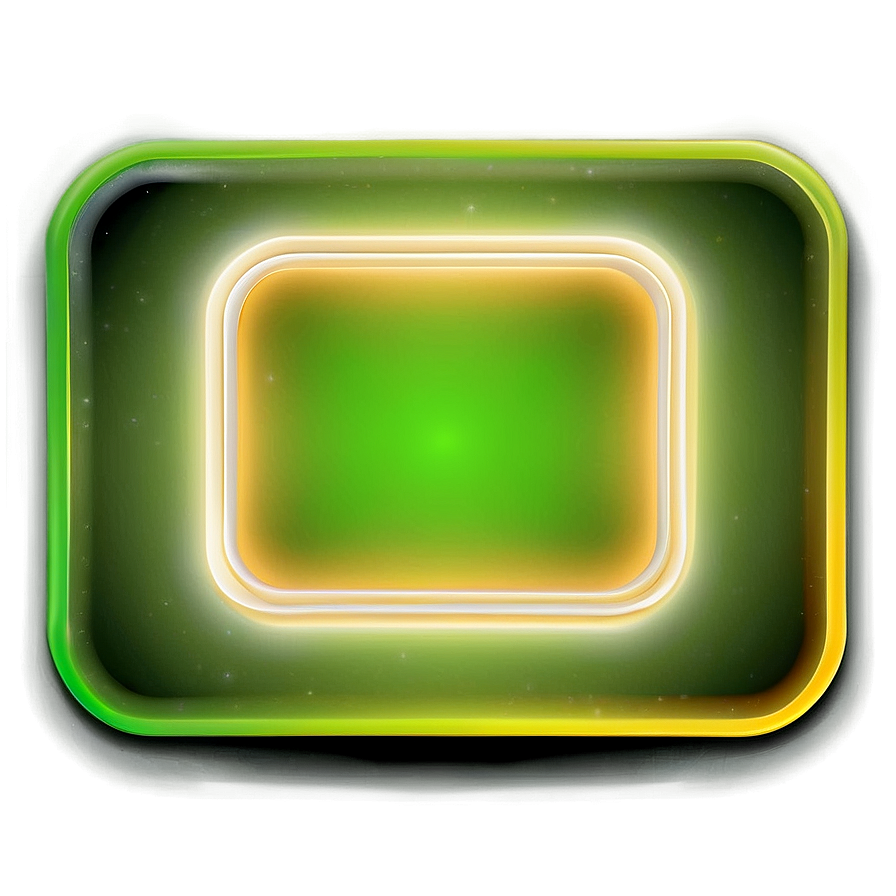 Neon Rectangle Icon Png Tpn PNG Image