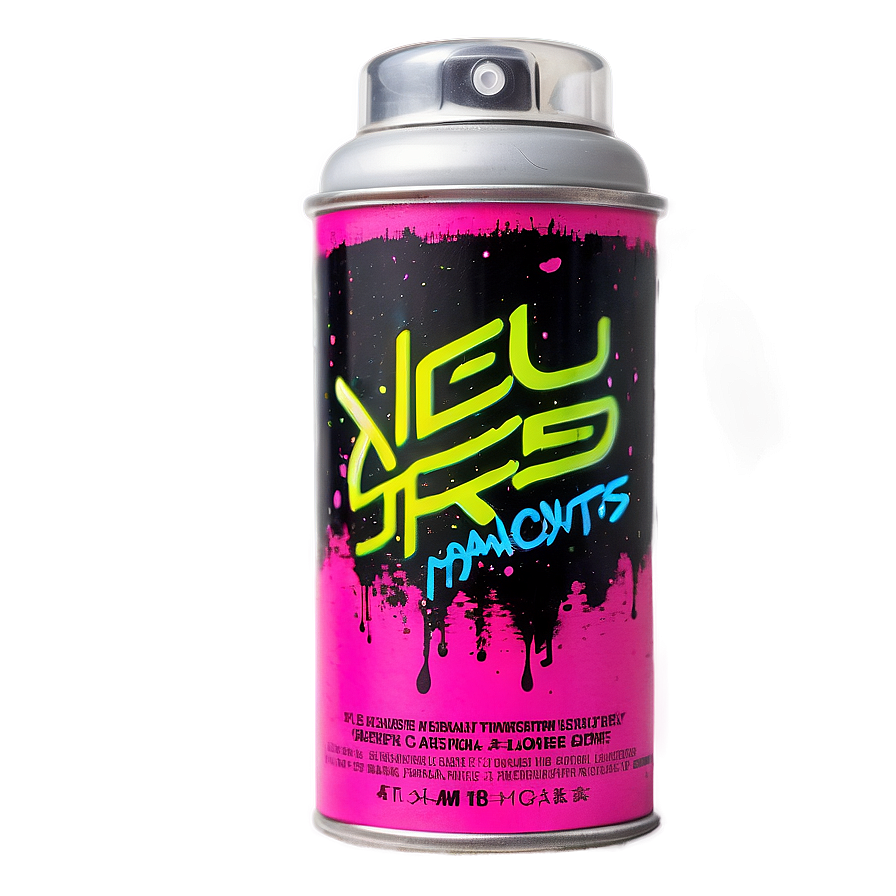 Neon Spray Paint Png Pya PNG Image