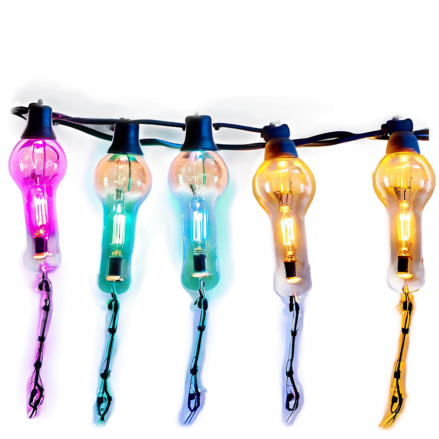 Neon String Lights Png 34 PNG Image