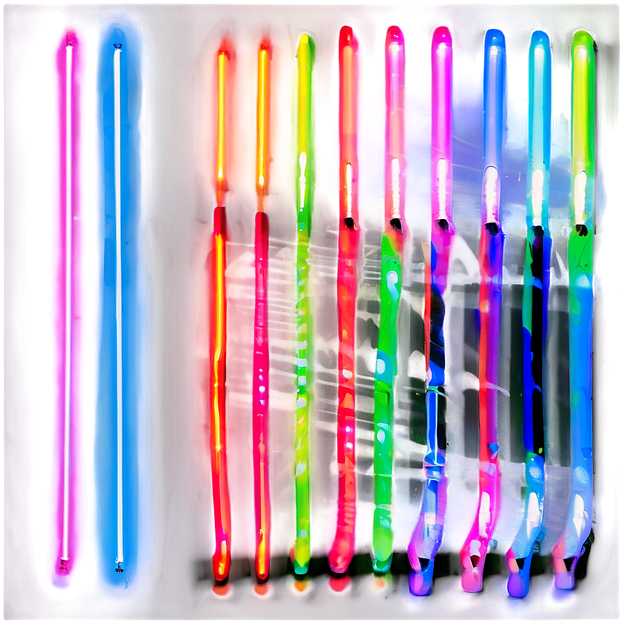 Neon Vertical Line Effect Png 06132024 PNG Image