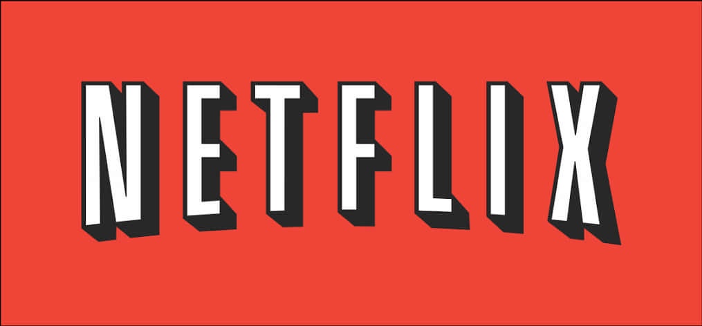 Netflix Logo Red Background PNG Image