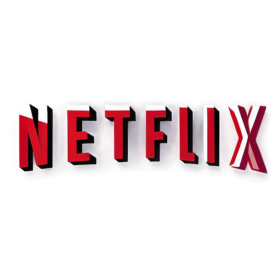 Netflix Logo White Png Nkj39 PNG Image