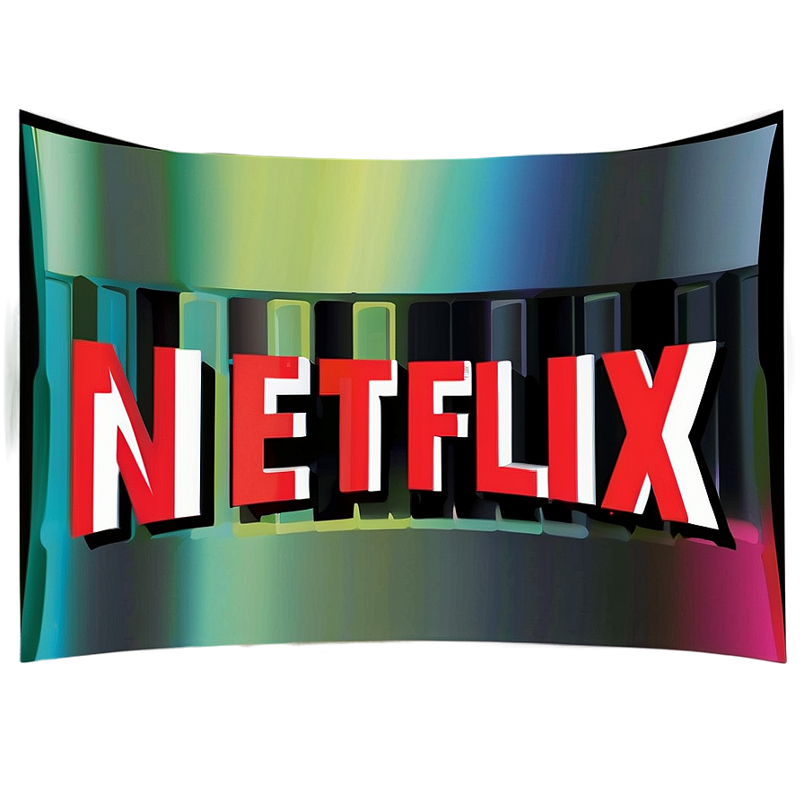 Netflix Logo With Border Png 14 PNG Image