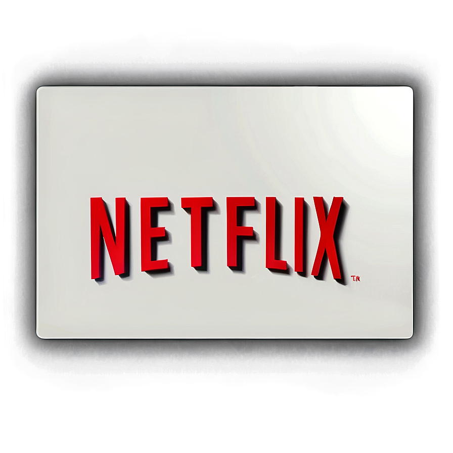 Netflix Logo With Shadow Png 05252024 PNG Image