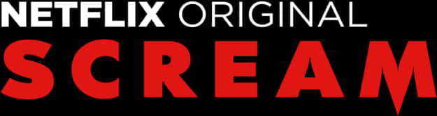 Netflix Original Scream Logo PNG Image