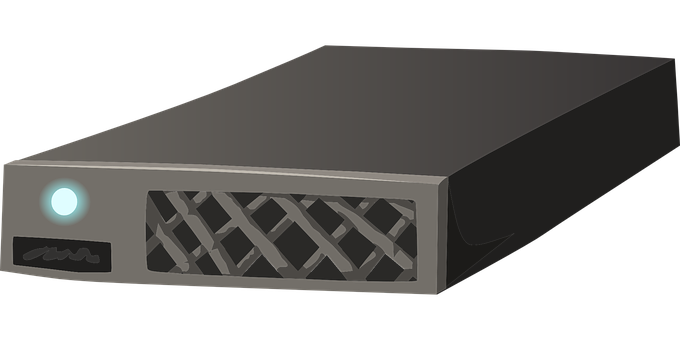 Network Switch Illustration PNG Image