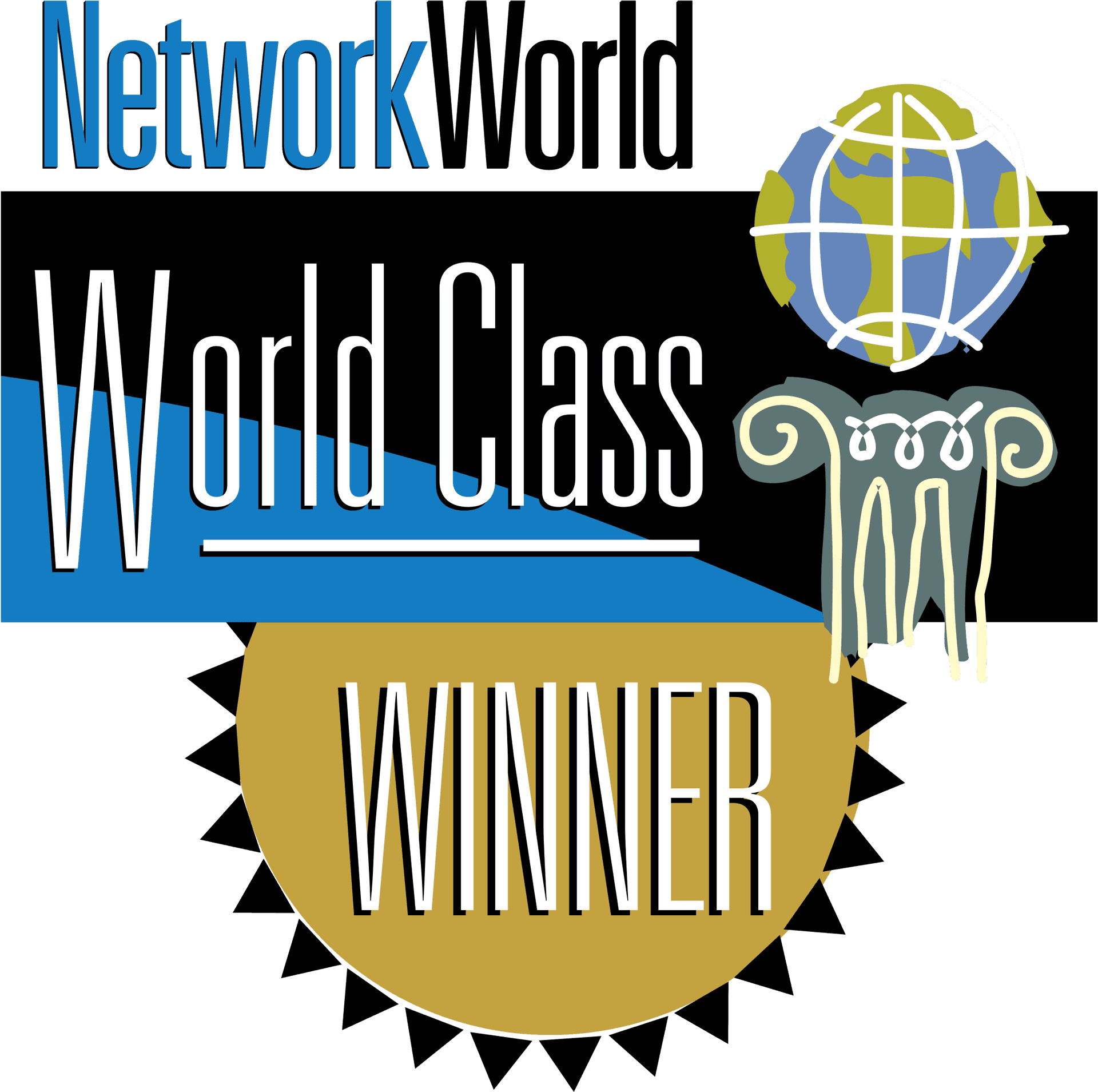 Network World World Class Winner Badge PNG Image