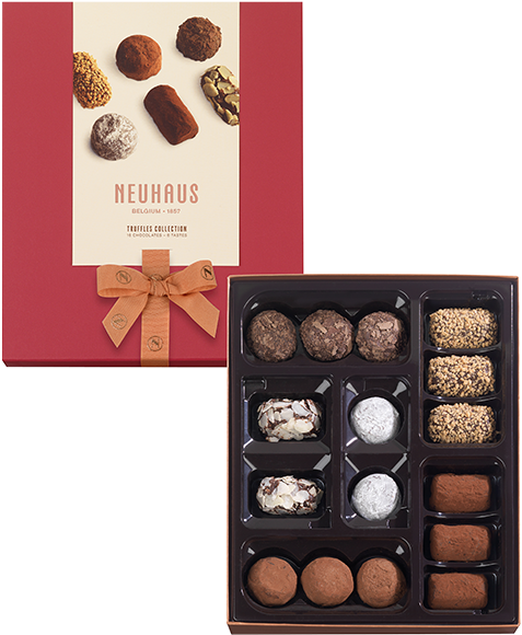 Neuhaus Belgian Truffles Collection PNG Image