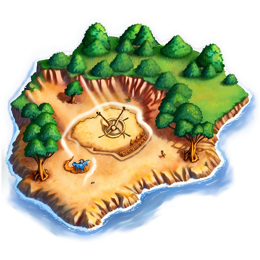 Neverland Map Png Ost7 PNG Image