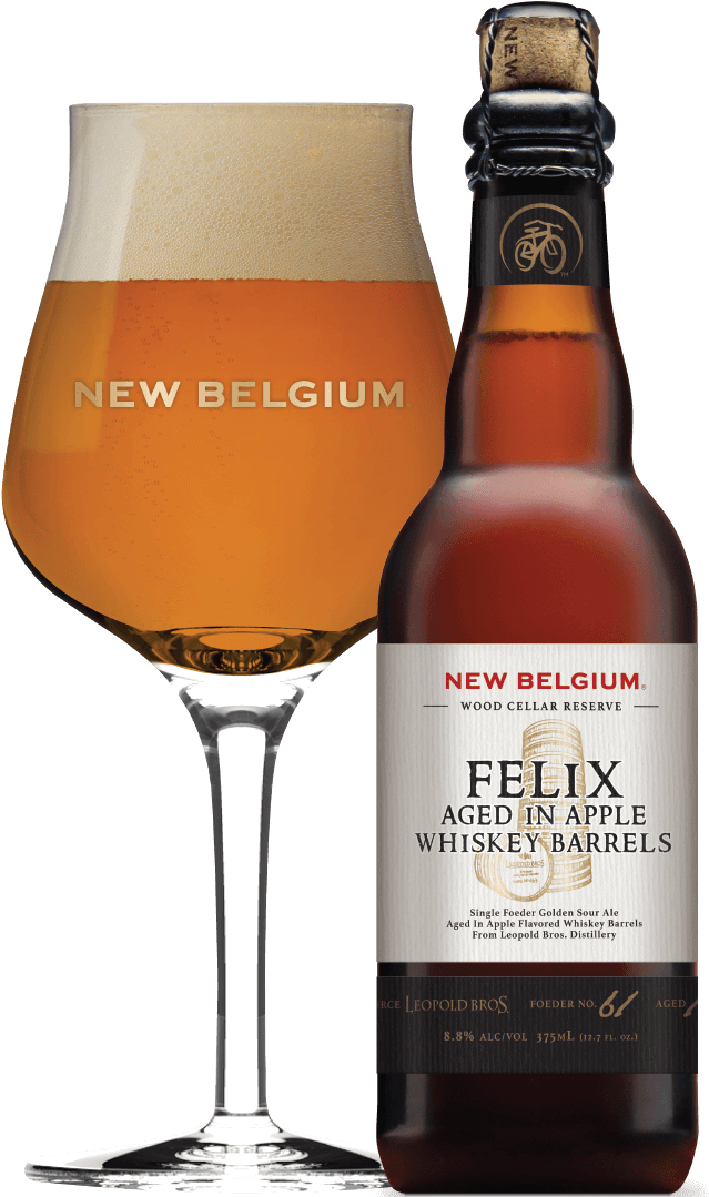 New Belgium Felix Aged Beer PNG Image