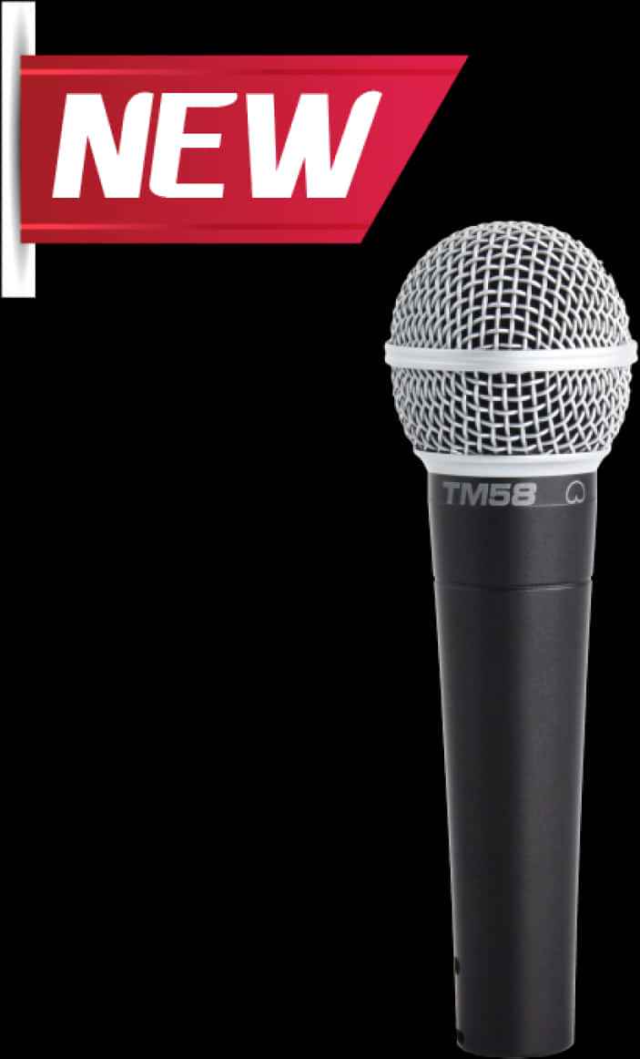 New Microphone T M58 Product Release PNG Image