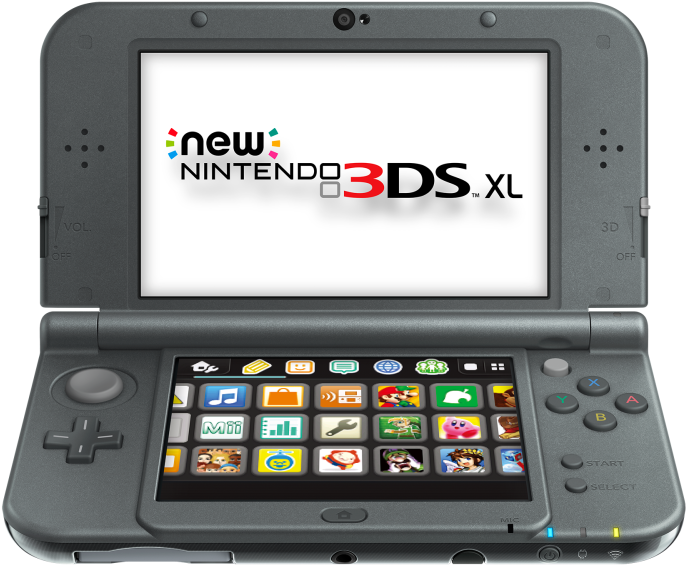 New Nintendo3 D S X L Console PNG Image