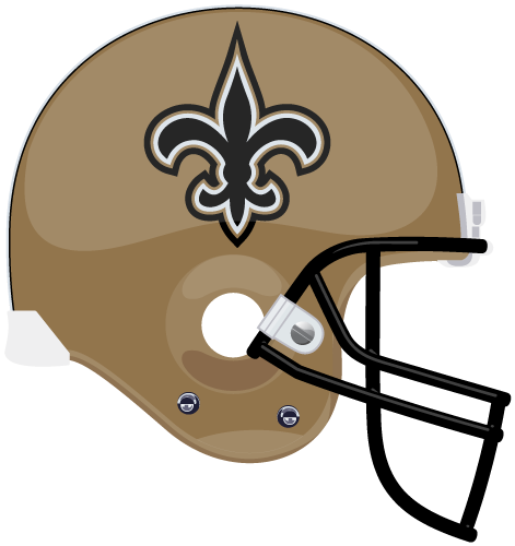 New Orleans Saints Helmet Logo PNG Image