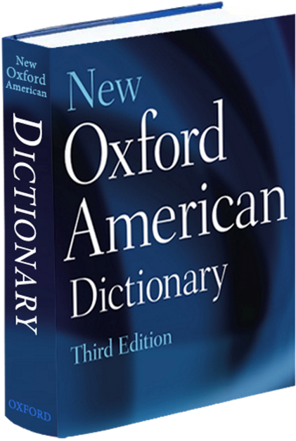 New Oxford American Dictionary Third Edition PNG Image