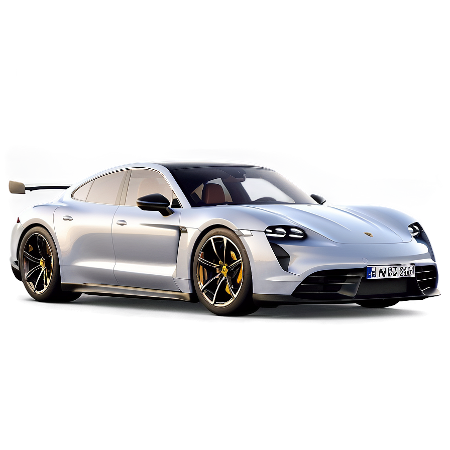 New Porsche Taycan 2023 Model Png 06292024 PNG Image