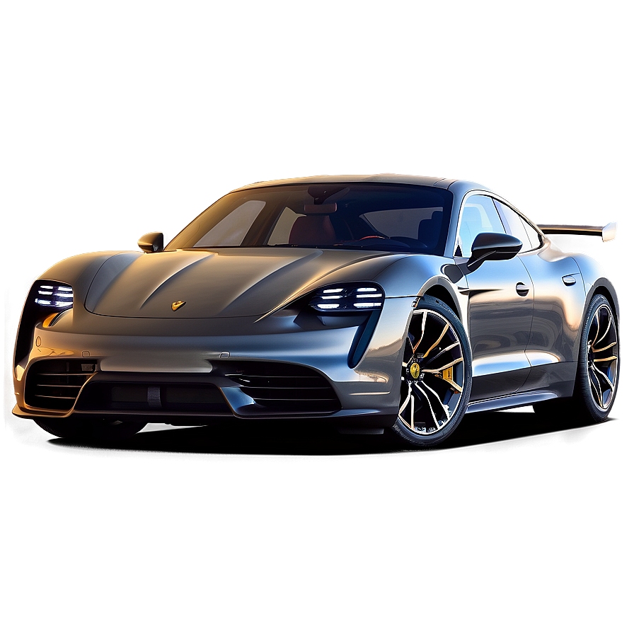 New Porsche Taycan 2023 Model Png 06292024 PNG Image