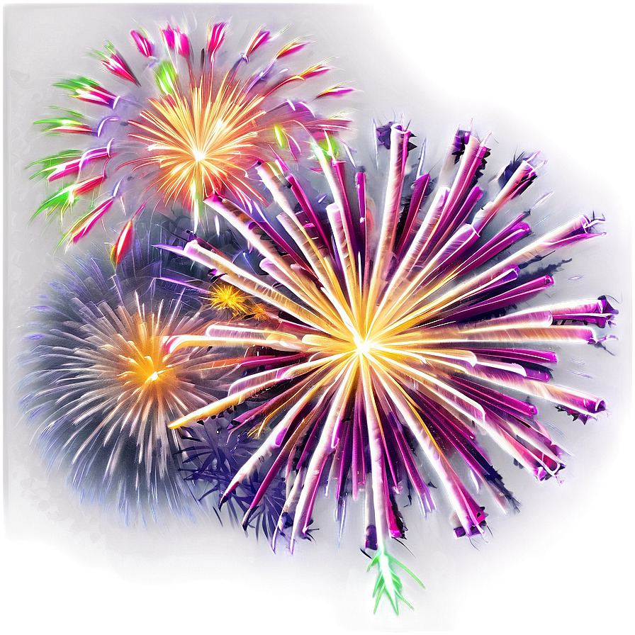 New Year Celebration Firework Png 06112024 PNG Image