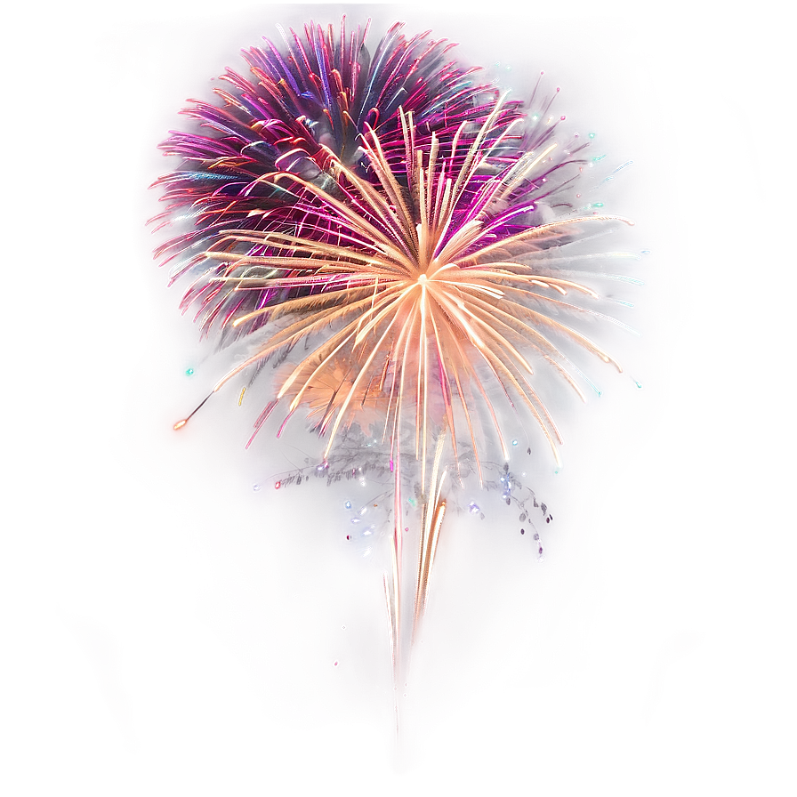 New Year Celebration Fireworks Png Stb7 PNG Image