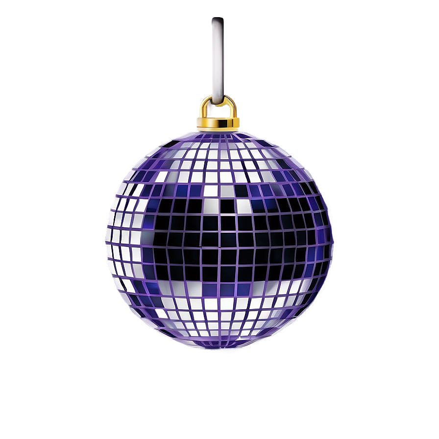 New Year Disco Ball Png 06112024 PNG Image