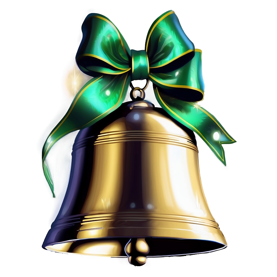 New Year's Bell Celebration Png 06212024 PNG Image