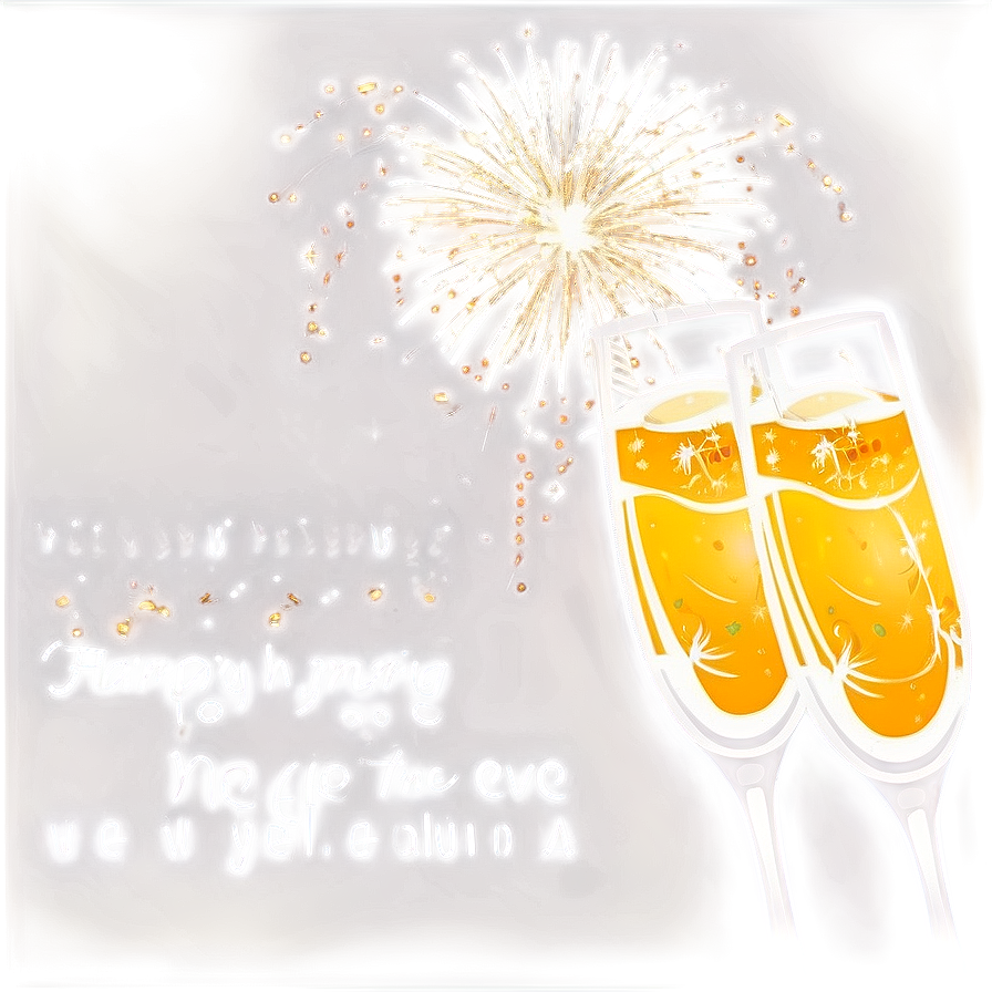 New Year's Eve Celebration Toast Png Tup82 PNG Image