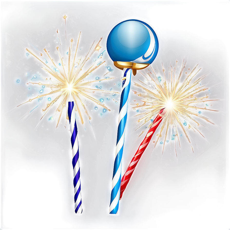 New Year Sparklers Png 05212024 PNG Image