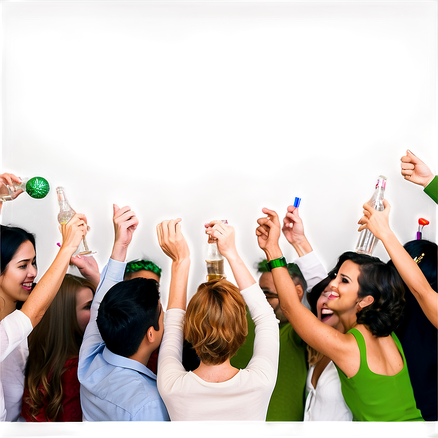 New Years Eve Party Crowd Png Ypm1 PNG Image