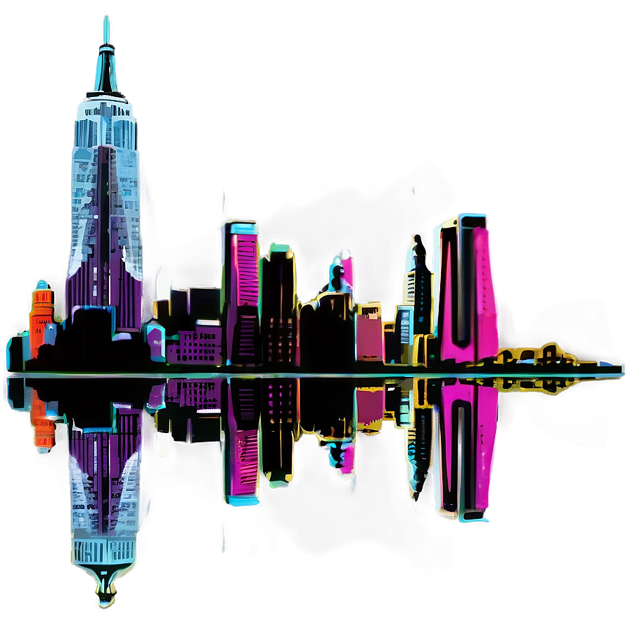 New York City Skyline Png Alt5 PNG Image