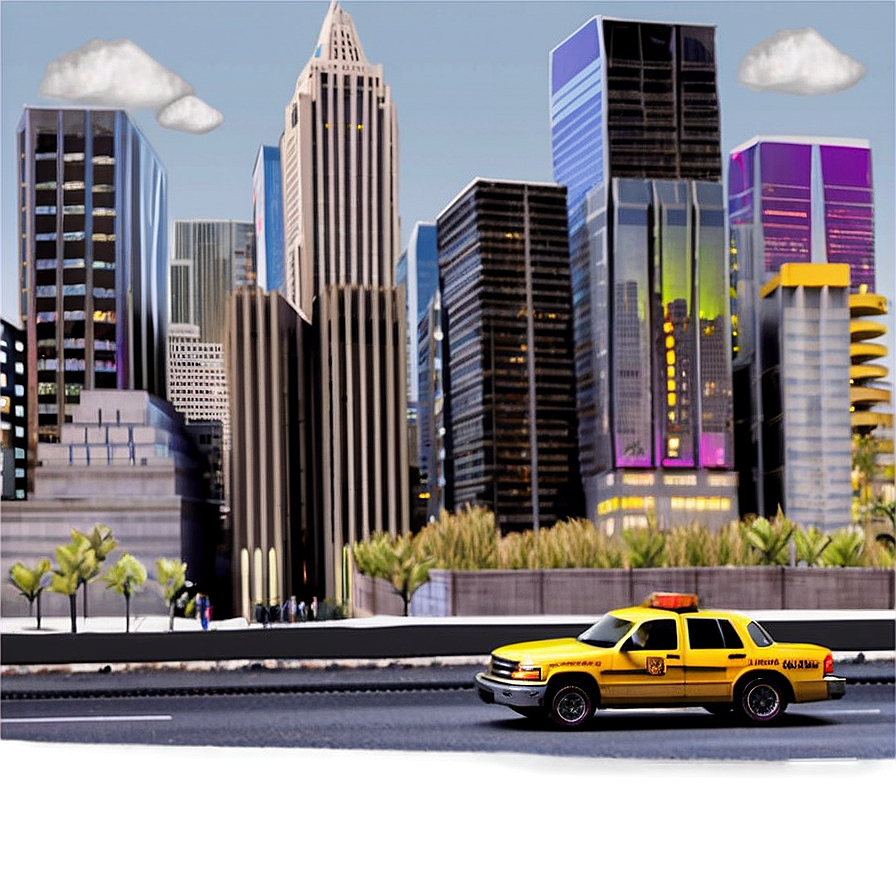 New York Cityscape Png Fmr PNG Image