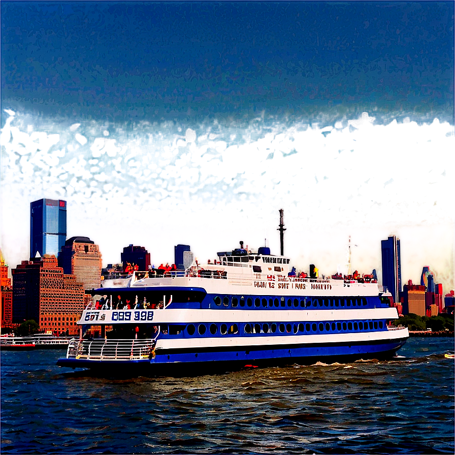 New York Ferry Boat Png Tkc PNG Image