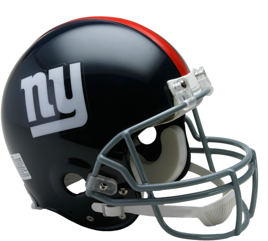 New York Football Helmet PNG Image