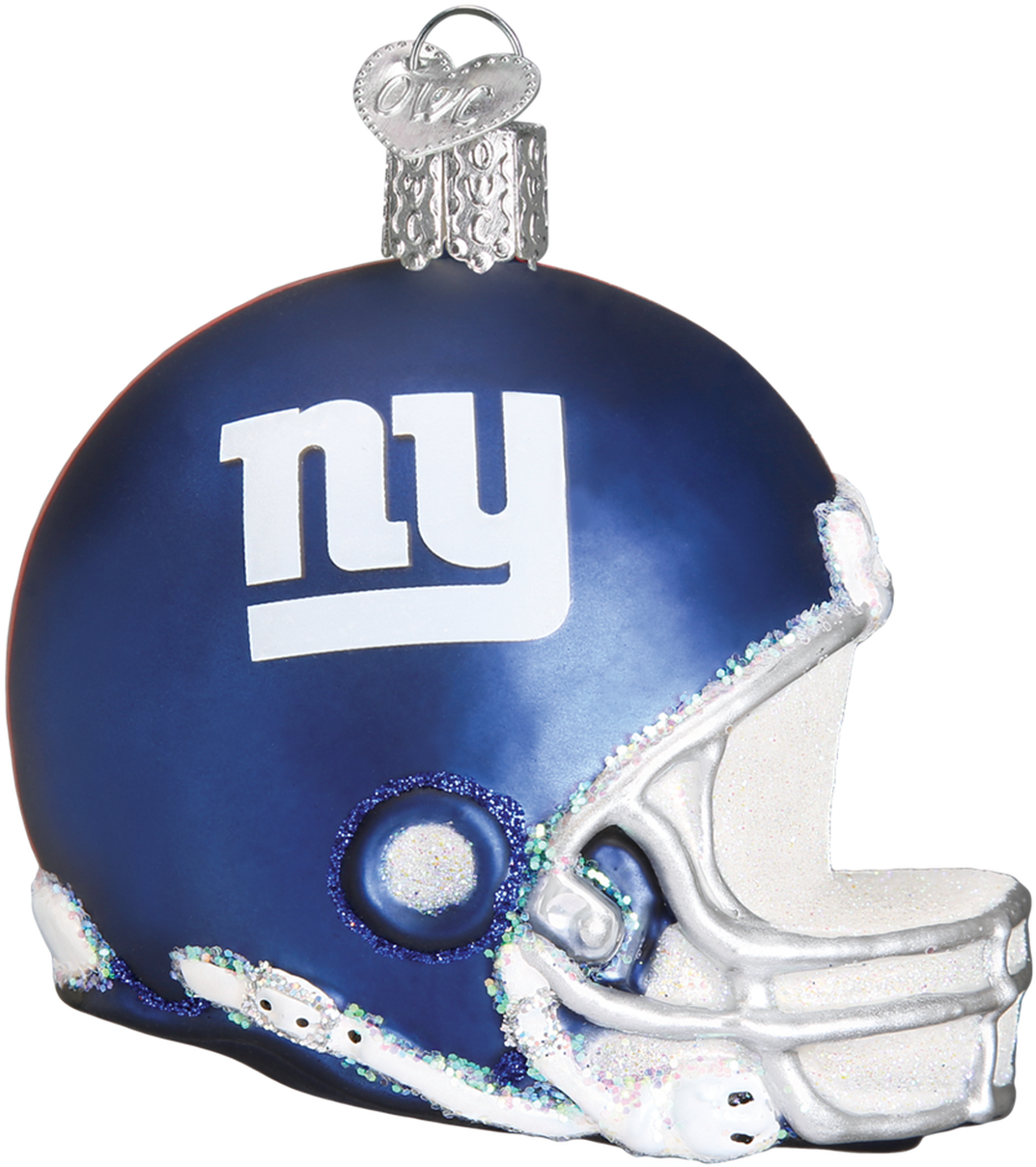 New York Football Helmet Ornament PNG Image