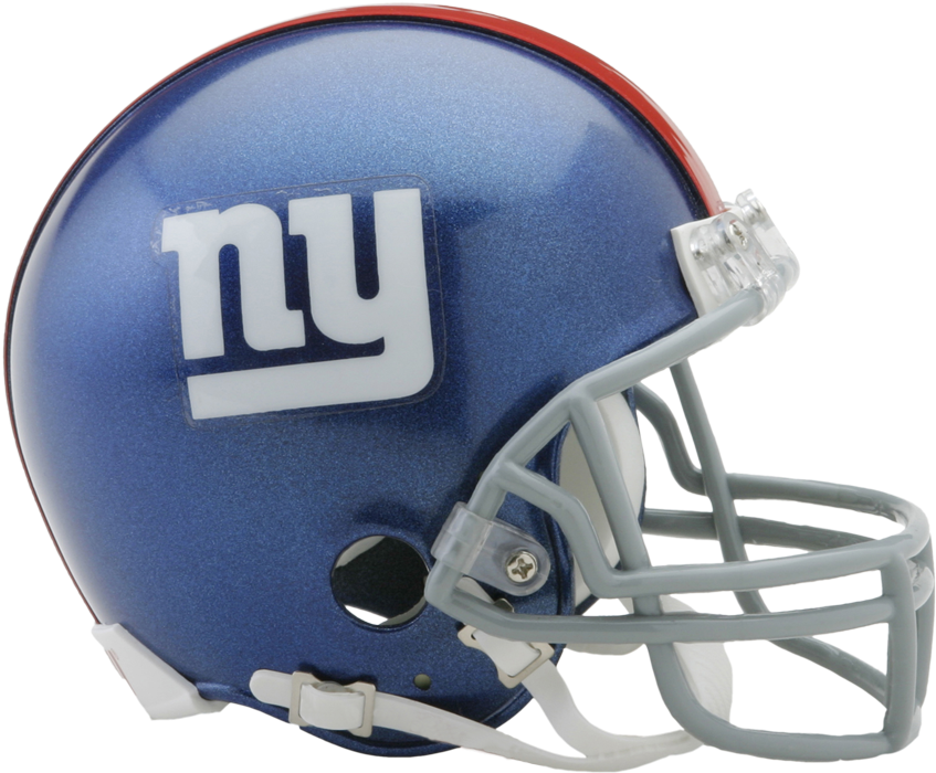 New York Giants Football Helmet PNG Image