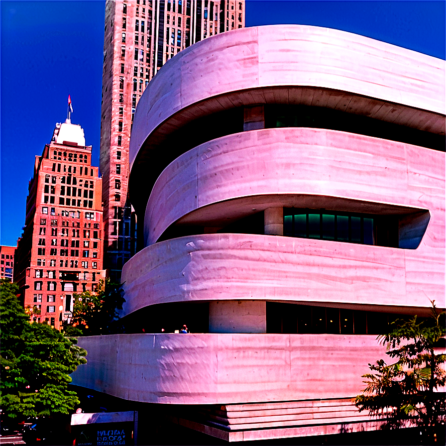 New York Guggenheim Museum Png Jlu PNG Image