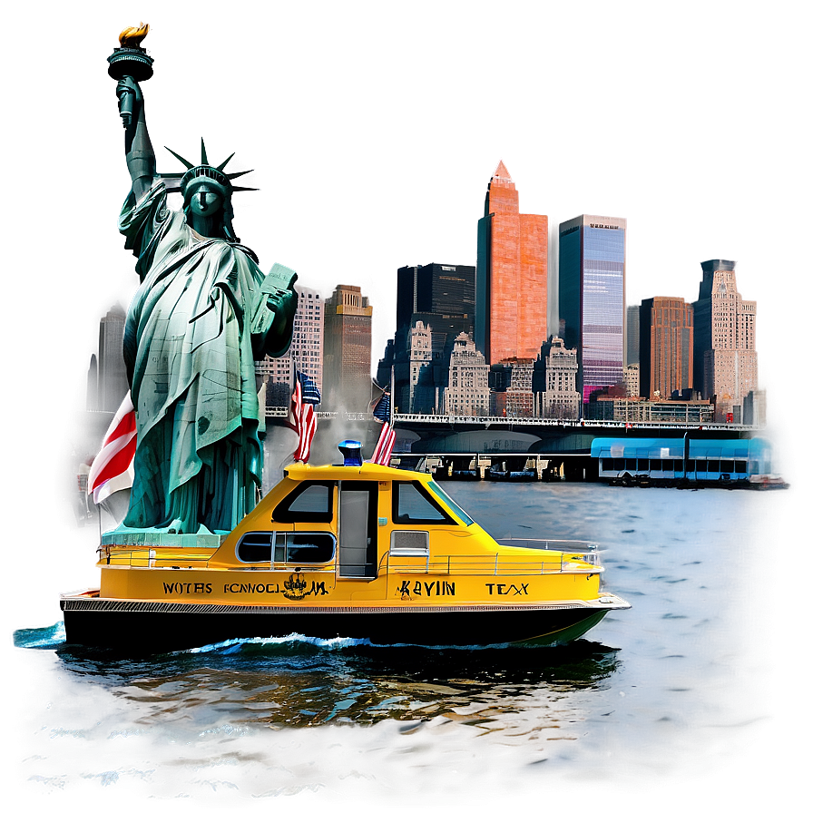 New York Water Taxi Png 05212024 PNG Image