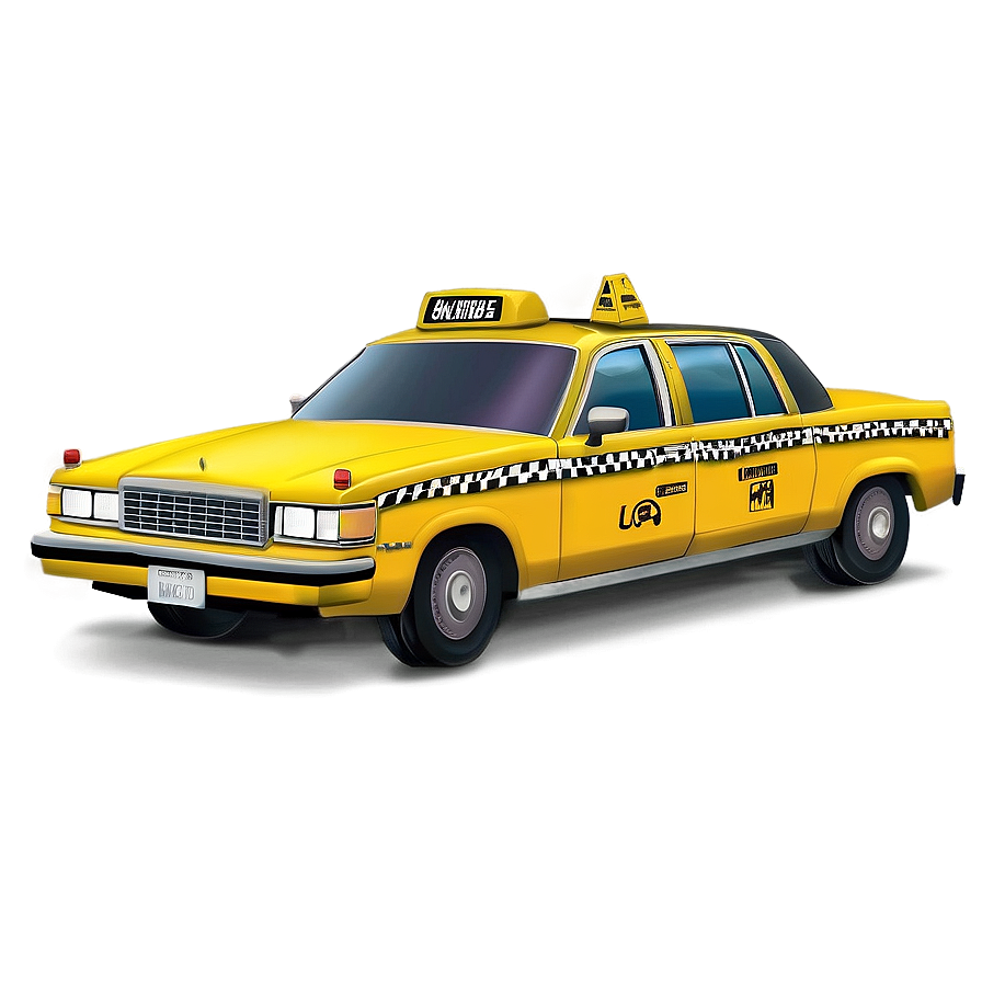 New York Yellow Cab Png Rtq21 PNG Image