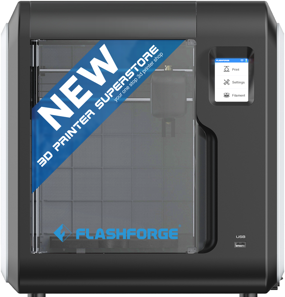 New3 D Printer Flashforge Model PNG Image